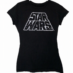 Star Wars Graphic Black Short Sleeves Tee/ T-Shirt in XL